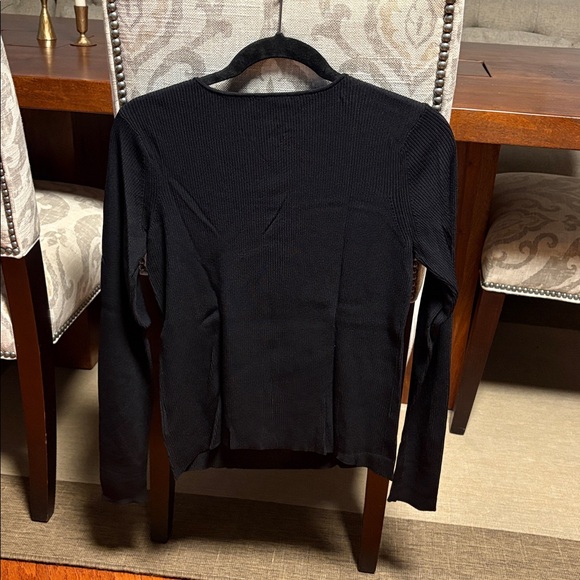 Rails Black Ribbed Top - Picture 4 of 7